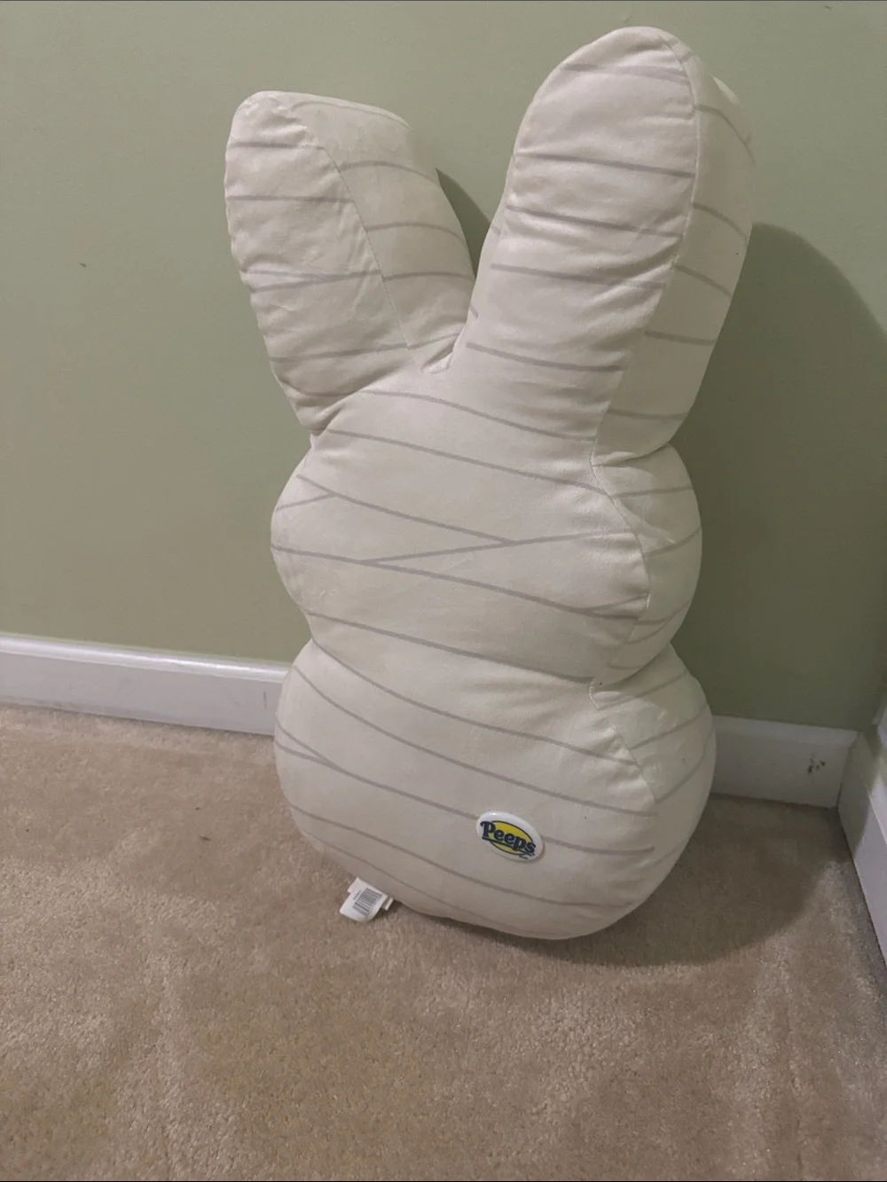 Plush Bunny Halloween Mummy 24”